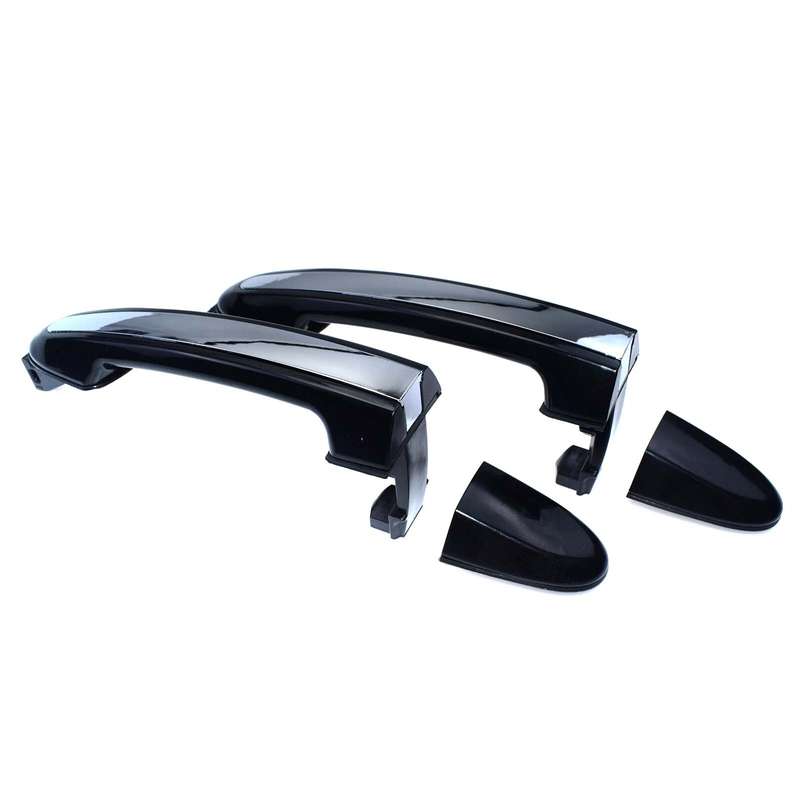 Rear Left & Right Outside Door Handle Chrome For Hyundai Santa Fe 2007-2012 New