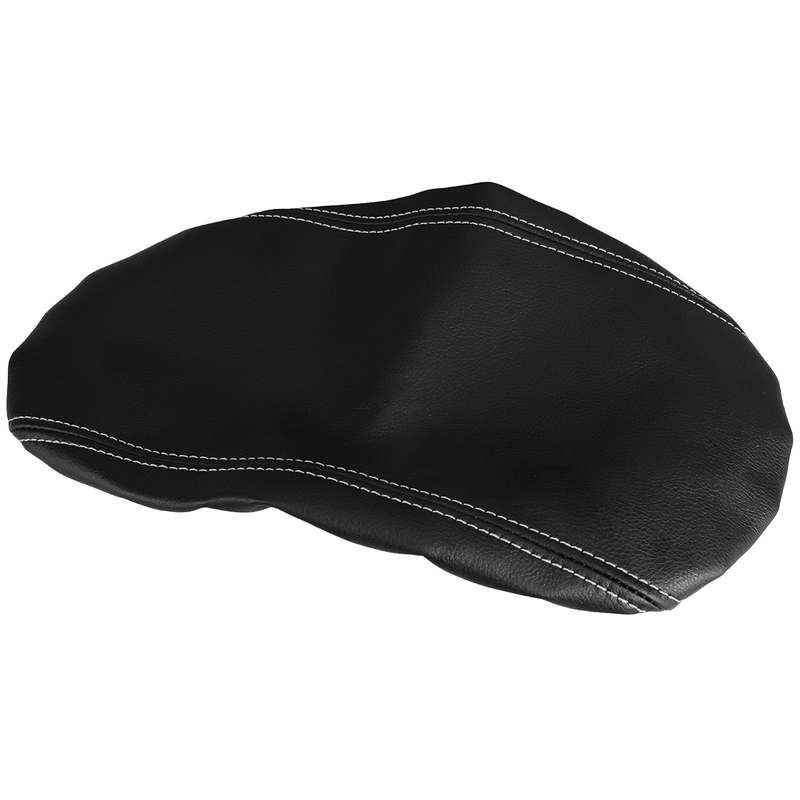 Black Center Console Armrest Box Cover Trim Fit For Honda Civic Sedan 2022-2023