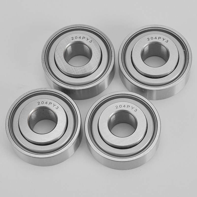 4x Round Bore Bearing Fit For John Deere AA21480 FAFNIR 204PY3 BCA 204FREN
