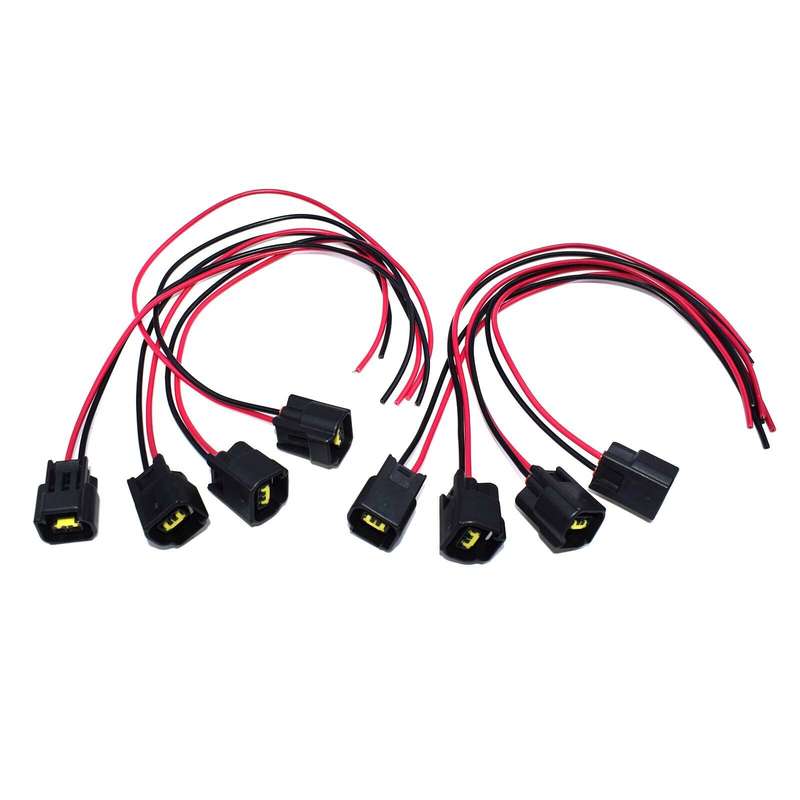 8pcs for Ford Ignition Coil Connector Modular 4.6 5.4 6.8 Mustang Pigtail Wires