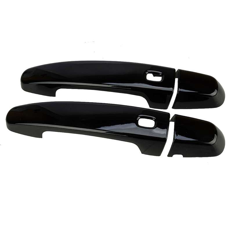 Glossy Black Door Handle Cover Trim Frame Fit for Chevrolet Camaro 16-22