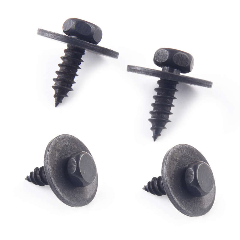 40pcs Body Panel Fender Fastener Kit Hex Bolts + U-Nut Clip Screws Fit For BMW