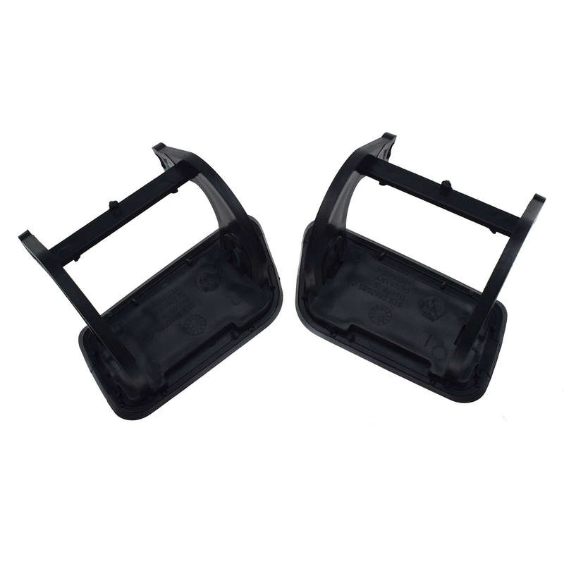 Left Right For BMW E60 E61 525i 528i 530i Headlight Washer Nozzle Cover Cap 2pcs