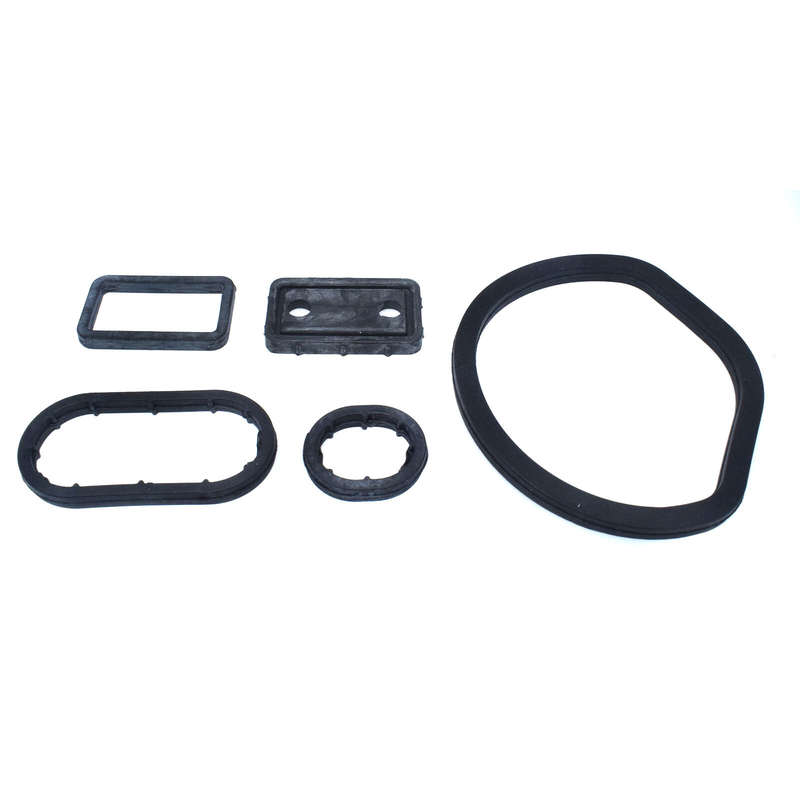 Oil Filter Housing Seal Seals Kit 5pcs for Mercedes W203 W208 W209 1121840261