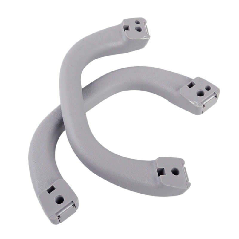 2x Gray L/R A Pillar Roof Handle Fit for Mitsubishi Pajero Montero V31 V32