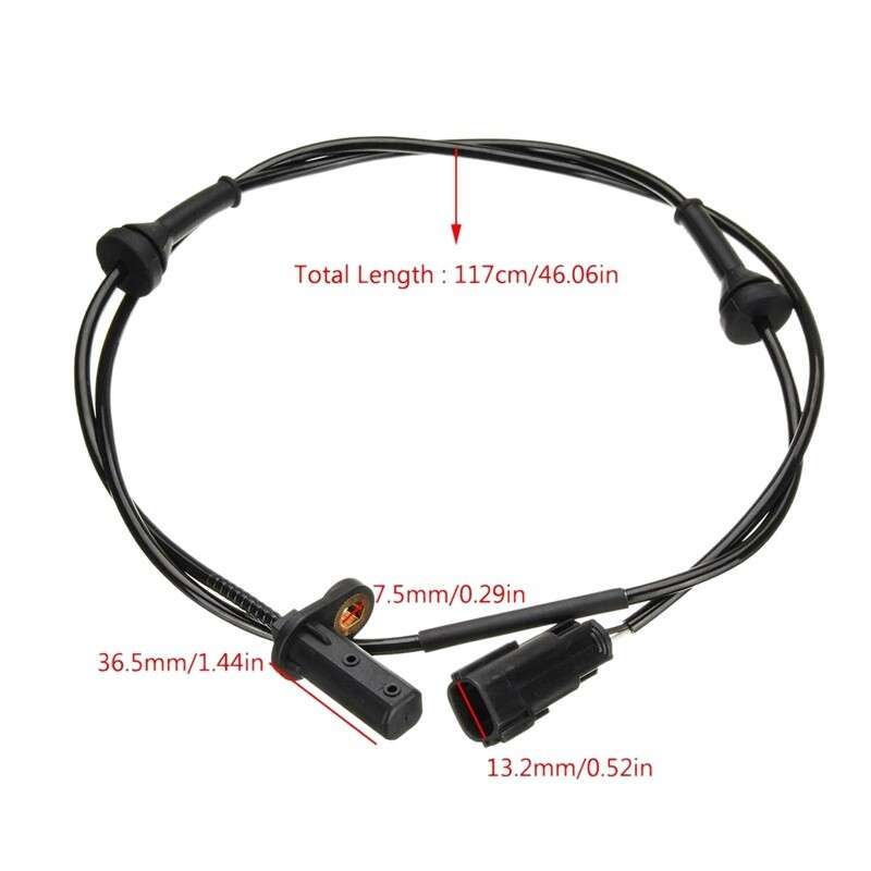 SE0099 ABS WHEEL SPEED SENSOR FOR FRONT RIGHT PASSENGER 1999-09 XC70 S80 V70 S60