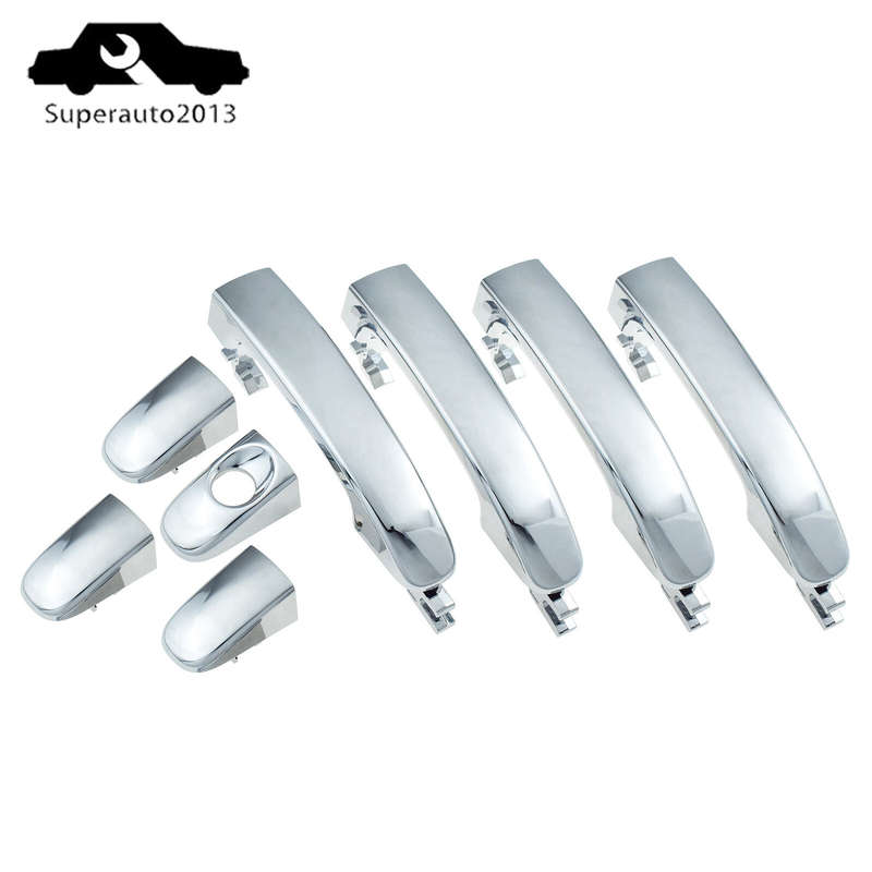 4X Exterior Door Handle Front Rear Left Right For Ford Ranger Mazda BT50 2012-20
