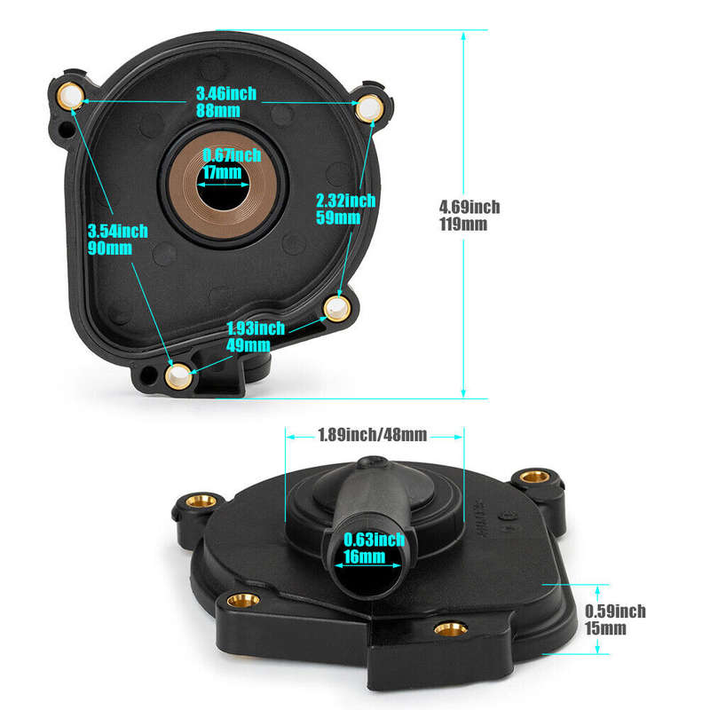 1PC Engine PCV Crank Crankcase Vent Valve Breather Cover 2720100631 For Mercedes