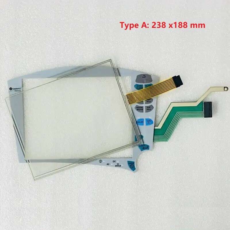 For CareFusion VIASYS VELA AVEA 16532-00 16532-15 Touch ScreenGlass+Me