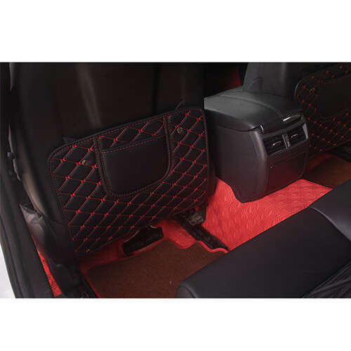 Anti-Kick Pad Mat PU Protector Cover Car Seat Back Universal Accessories