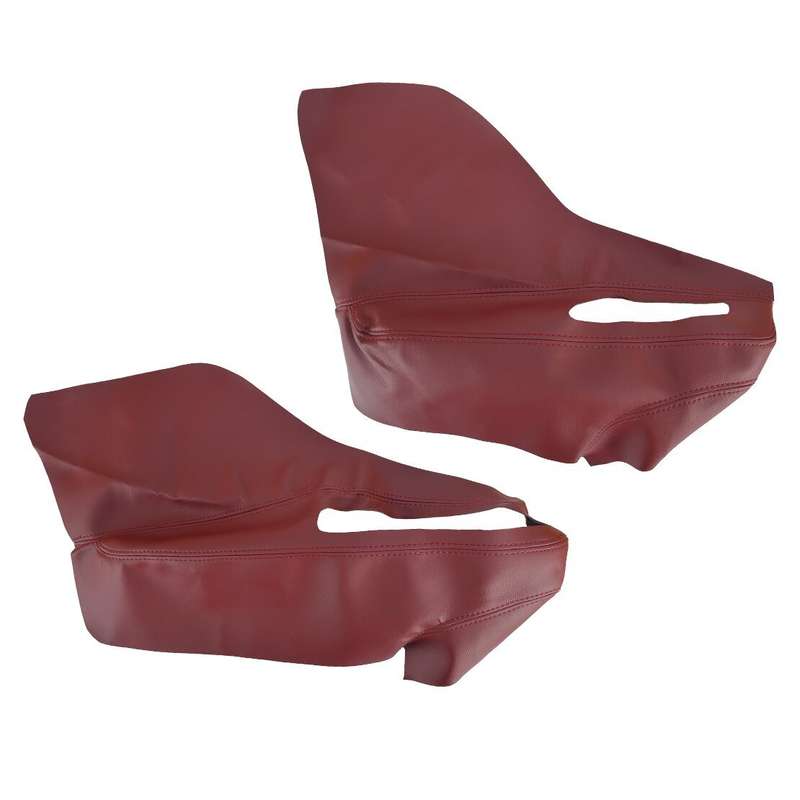 4pc Inner Door Armrest Panel Leather Cover Fit for Jeep Renegade 2015 2016 2017