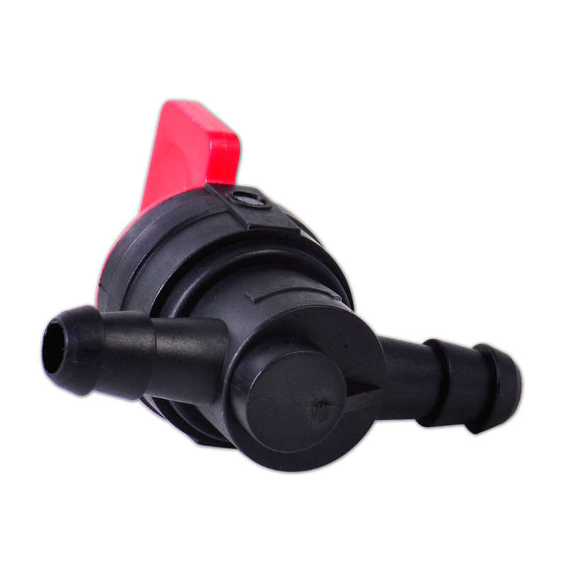 3x 1/4" InLine Fuel CutOff ShutOff Valve Petcock + Clamp