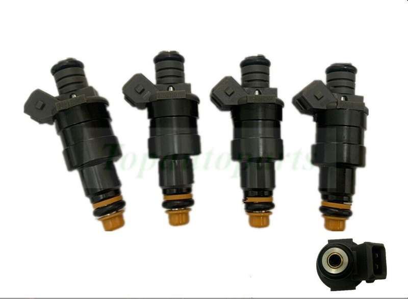 4pcs Fuel Injector 0280150158 For PORSCHE 944 924 S 2.5L L4 253CC 2.35ohm