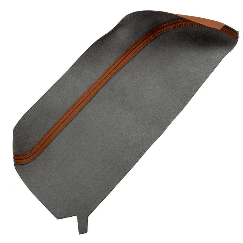 Interior Brown Center Console Lid Armrest Cover Skin Fit For Acura MDX 2009-2013