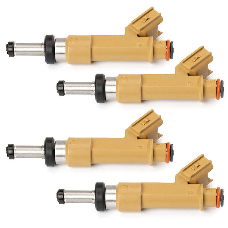 4PCS Fuel Injector For Toyota Corolla 2009-15 1.8L 2ZR-FE Matrix 23250-0T020 USA