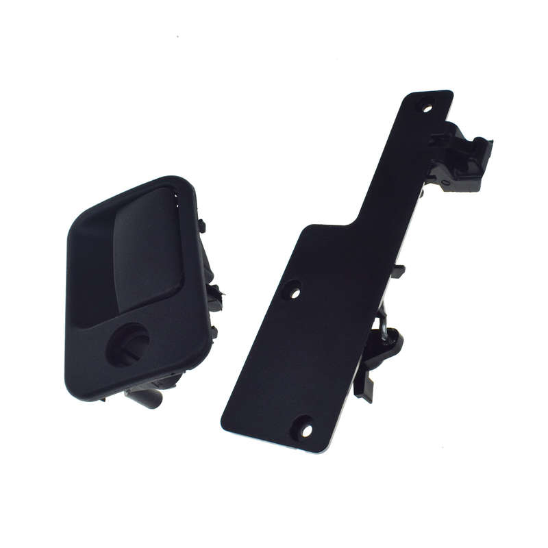 New 2PCS Glove Compartment Lock & Box Handle Black For VW Golf Mk3 Vento 1991-99