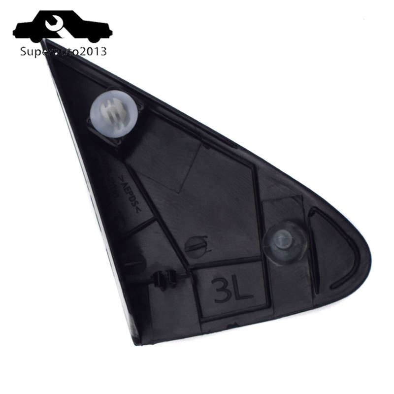 Left Side View Mirror Corner Triangle Fender For 09-12 Toyota Corolla 6011712010
