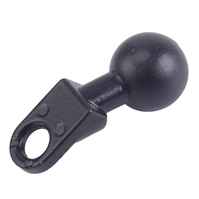 Universal Black Aluminum Motorcycle Mount Base with 10mm Hole and 1" Ball New