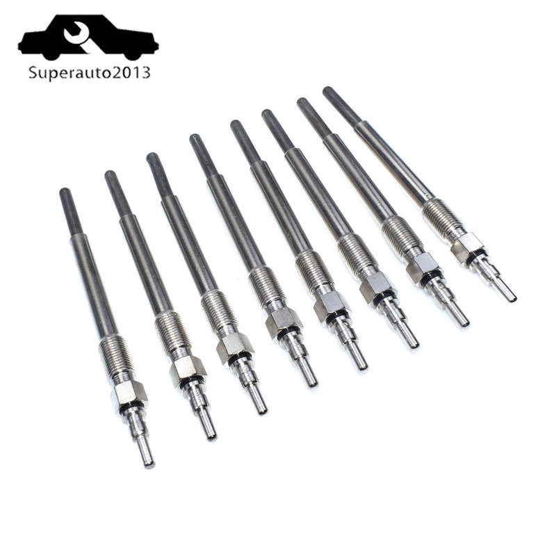 8X Fast Start Glow plug For Ford Excursion F550 F450 F350 F250 E350 F4TZ12A342BA