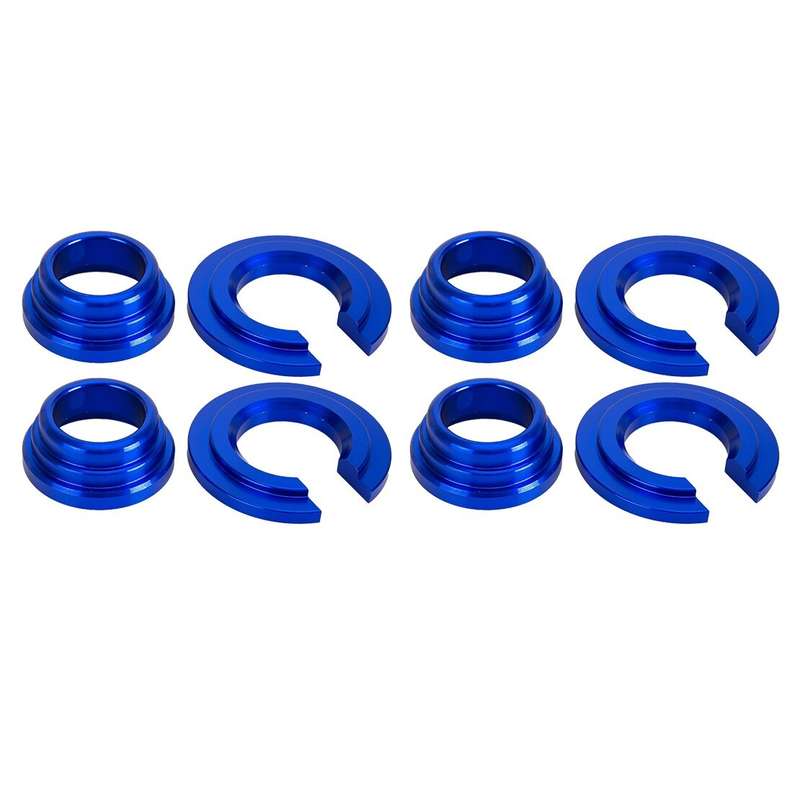 Blue Aluminum Rear Sub Frame Bushing Collars Set Fit For Nissan Maxima 240SX New
