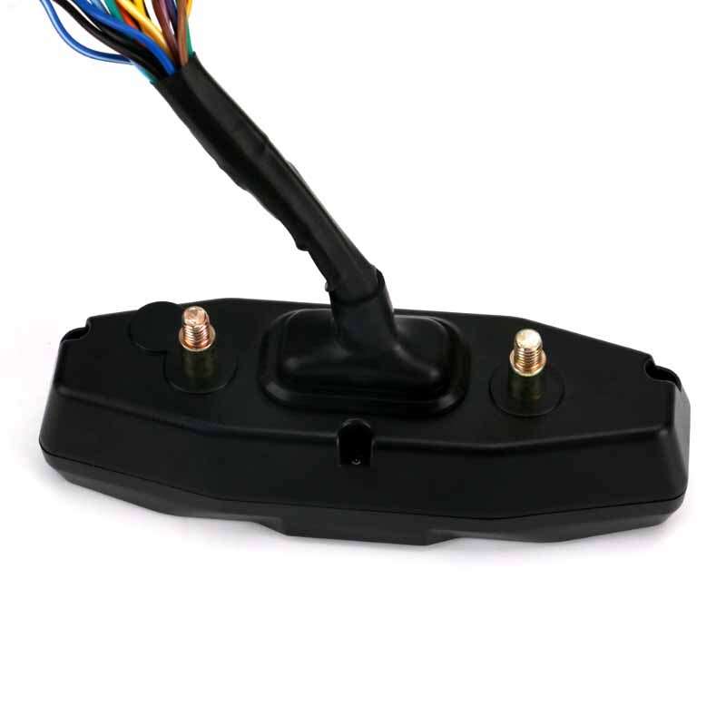 Motorcycle Colors LED Speedometer LCD Digital Odometer Guage For 4-cylinder Part