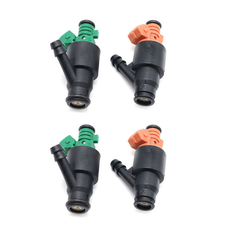 Set of 4 Fuel Injectors 0280150502 0280150504 For Kia Sportage 2.0L 1995-2002