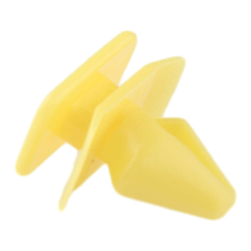 50x Yellow Fender Flare Rocker Panel Moulding Trim Clip Fit For Volvo