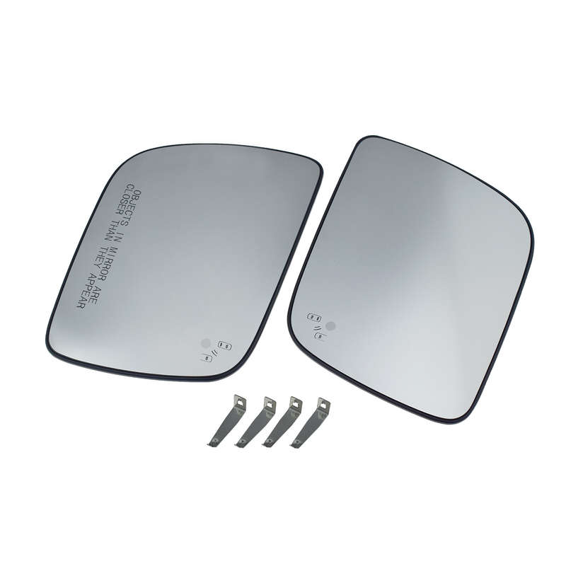 2PCS Left & Right Side Mirror Glass Blind Spot Heated For Ford Explorer 2011-17