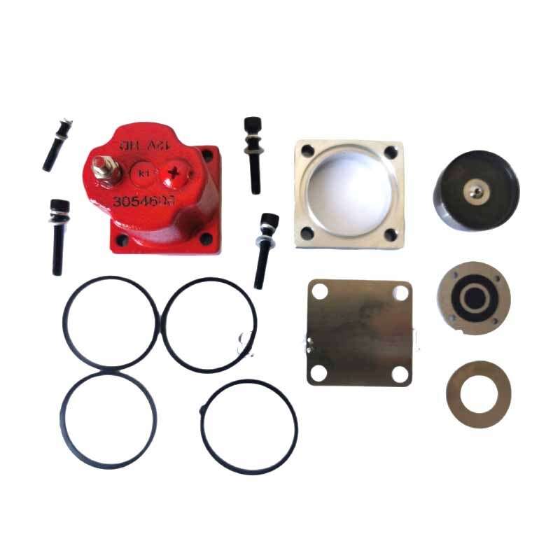12V Fuel Shutoff Valve Set For Cummins N14 PAI 180204 3054608 209940 Solenoid