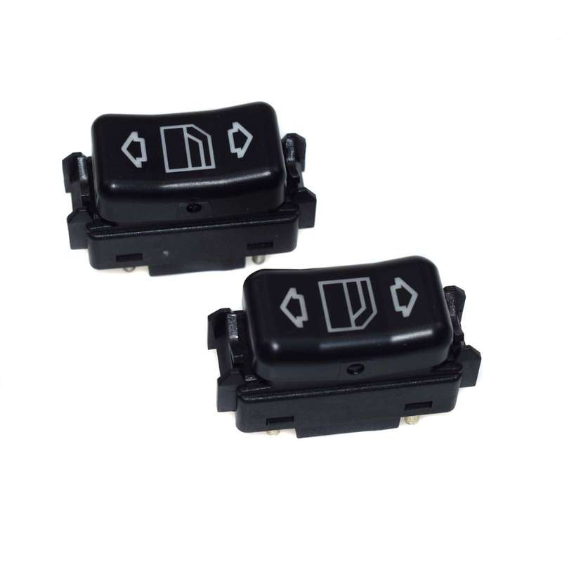 4PCS Rear Left Right For Mercedes Benz 260E 300CE 300D 300E Door Window Switch