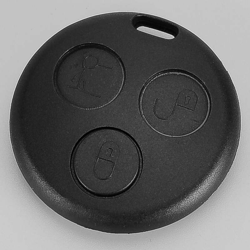 Car 1x Remote Key Fob Case Shell No Blade Fit For Smart Fortwo 450 1998-2007