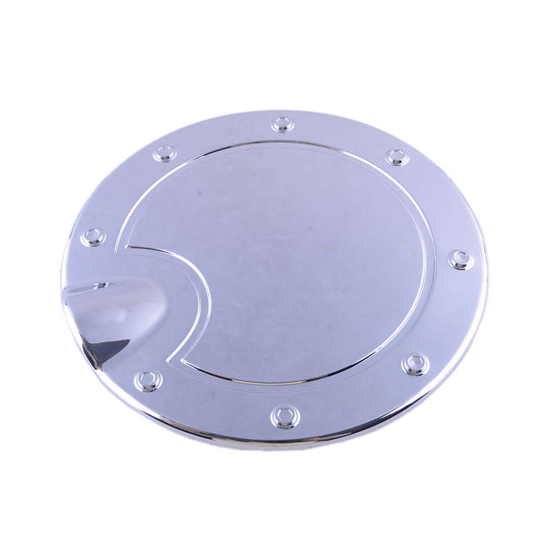 Chrome Fuel Gas Cap Door Cover Fit For Dodge Ram 1500 2500 3500 2009-18 Durable