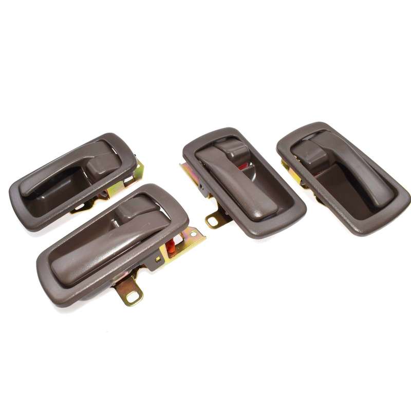 Brown Inside Interior Door Handles Set 4pcs for 1992-96 Toyota Camry 6920532070
