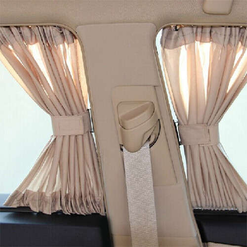 Car Side Window Curtain Sun Shield UV Proof Protection Sunshade Curtain