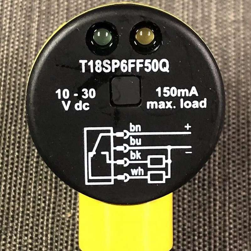 1PC New For BANNER T18SP6FF50Q T18SP6FF100Q Photoelectric Switch Sensor