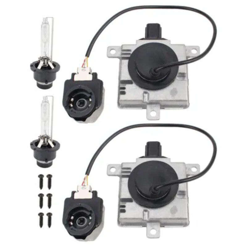 2Pcs Fiit For Mazda CX9 CX5 3 Xenon Ballast Igniter & HID D4S Bulb Control Unit
