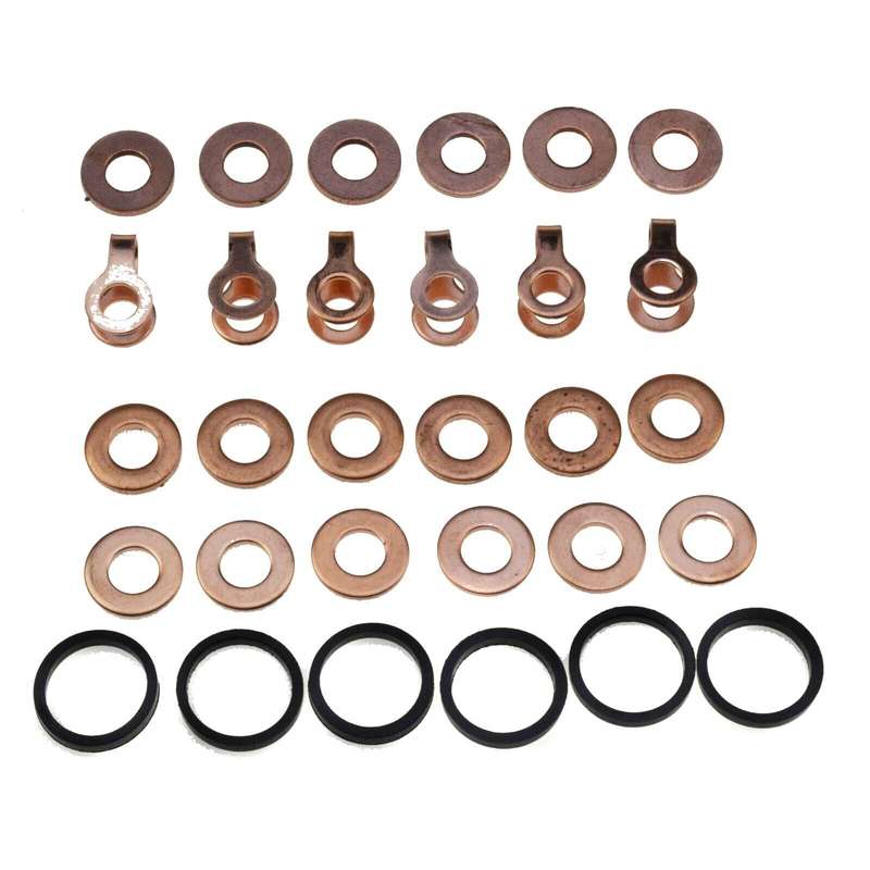3882589 Injector Seal Copper O Ring Installation set For Dodge 5.9 Cummins 89-98