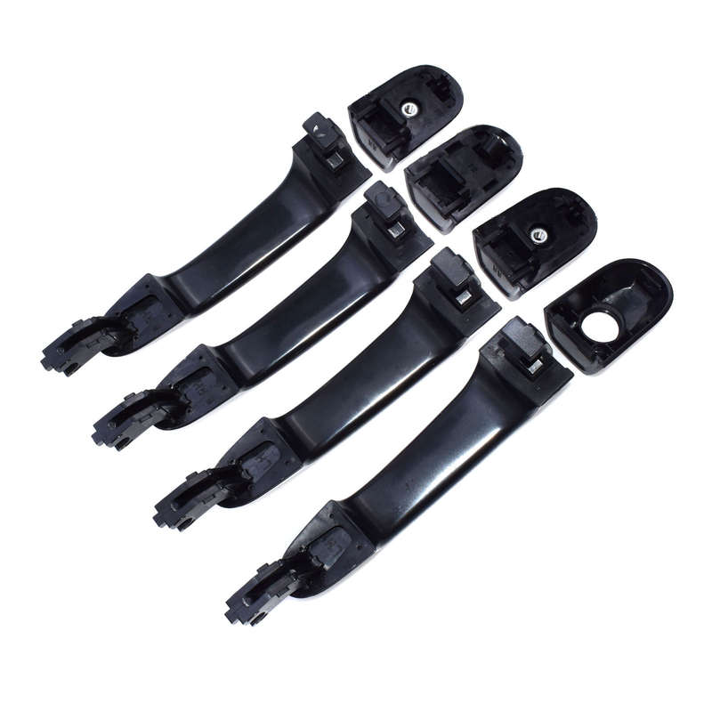 New 4PCS Exterior Door Handle Front Rear Left Right for Kia Sportage 2005-2010