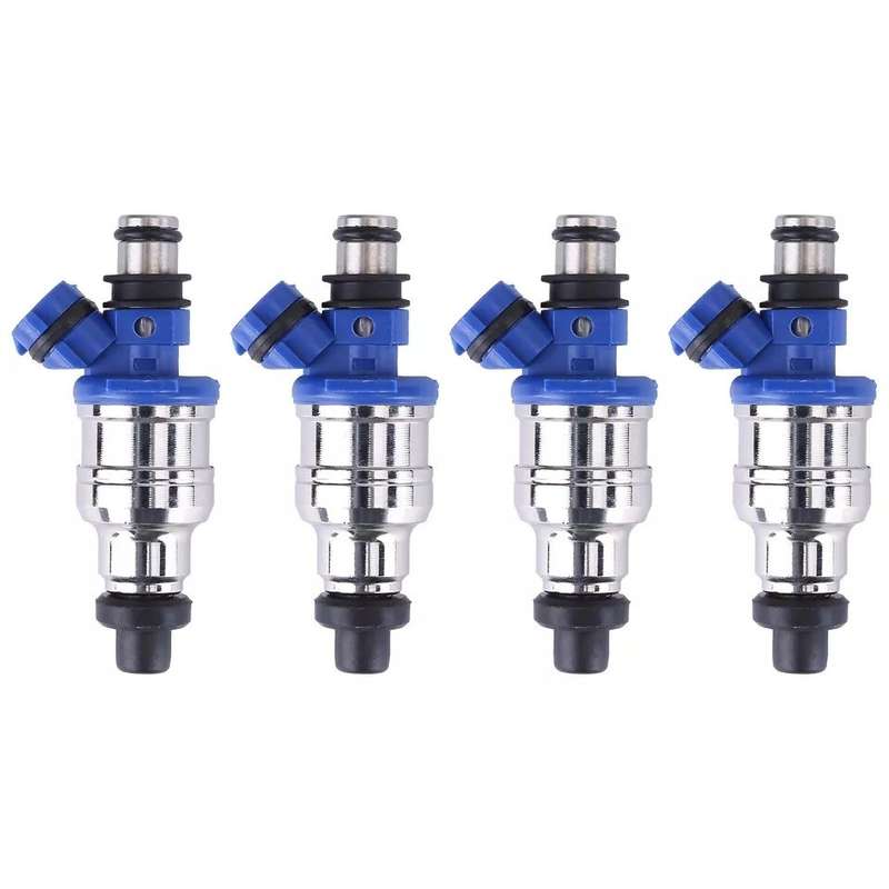 4pcs Fuel injector Nozzle 195500-1970 For 1990- 1993 MAZDA MIATA 1.6L