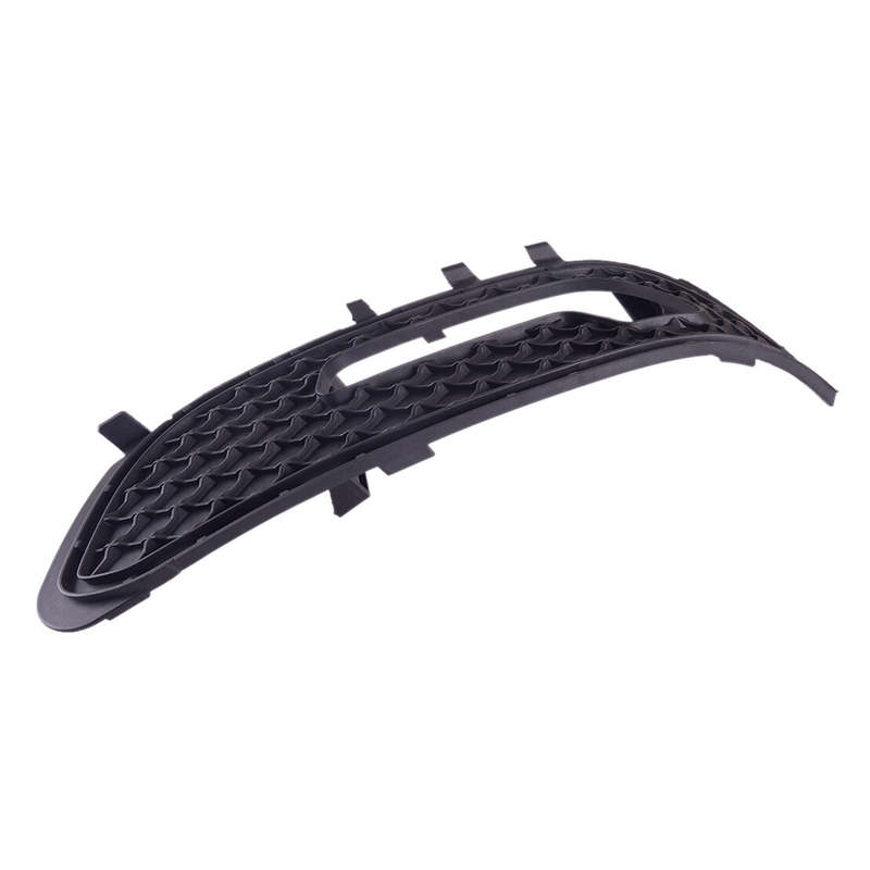 1Pair Black Fog Light Grille Trim Fit For Mercedes Benz E Class W212 2009-2013