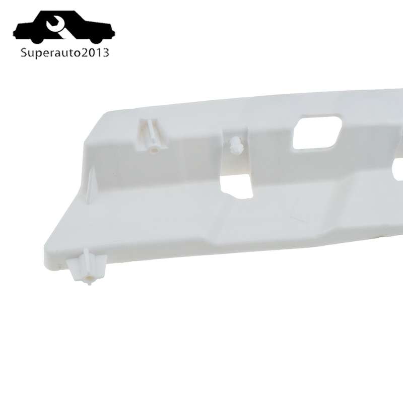 Front Left Bumper Bracket Cover Retainer White For 2014 2015 2016 Lexus IS350