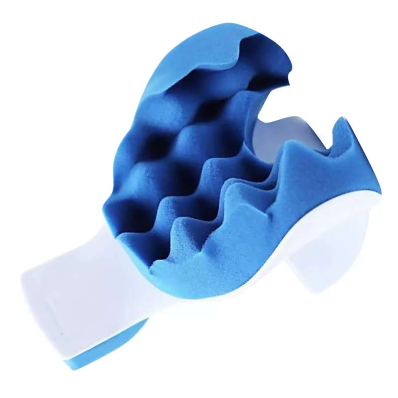 Stiff Neck and Shoulder Relaxer Pain Relief Spine Support Traction Pillow