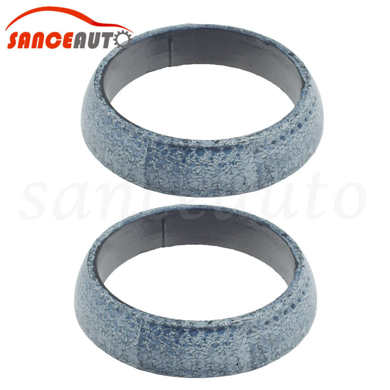 2Pcs For Subaru Forester WRX STi Legacy Downpipe to Catback Donut Exhaust Gasket