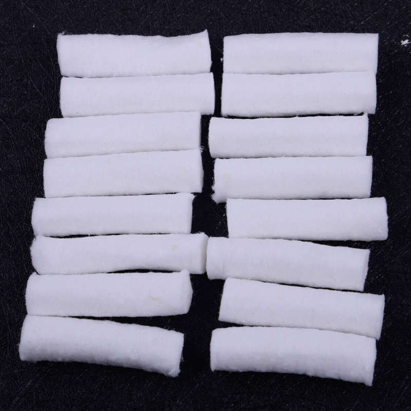 50 Rolls Disposable Dental Tooth Cotton Roll Medical Surgical High Absorbent