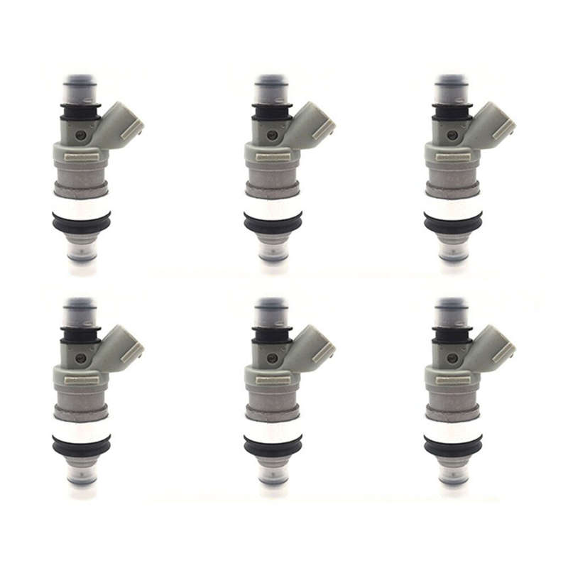 6×Fuel Injectors 23250-62030 For Toyota 4Runner Tacoma T100 For Lexus ES300 3.4L