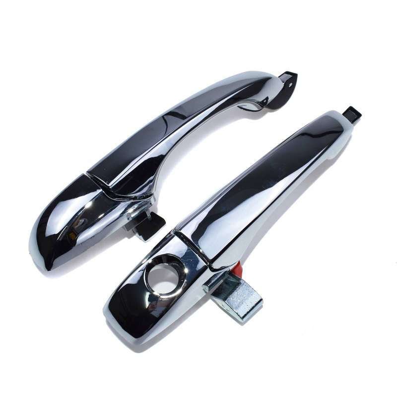 Front Pair Chrome Outer Door Handles For Chrysler 300 C 05-10 Dodge Magnum 05-08