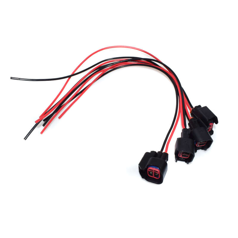 4PCS Fuel Injector Harness Connector Pigtails For Ford Lincoln Mercury 1P1344