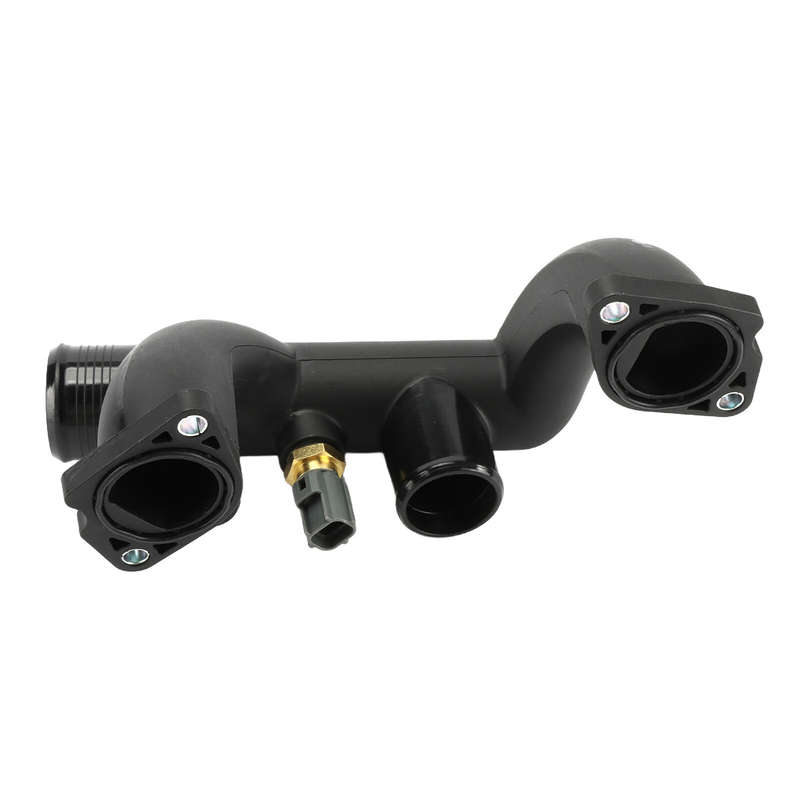 1PC LNA1600AA For Jaguar XK8 XJR XJ8 4.0L Thermostat Cover Outlet Pipe w/Sensor