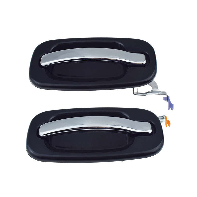 2X Rear Left & Right Exterior Door Handle For Silverado Tahoe Sierra Yukon 99-06