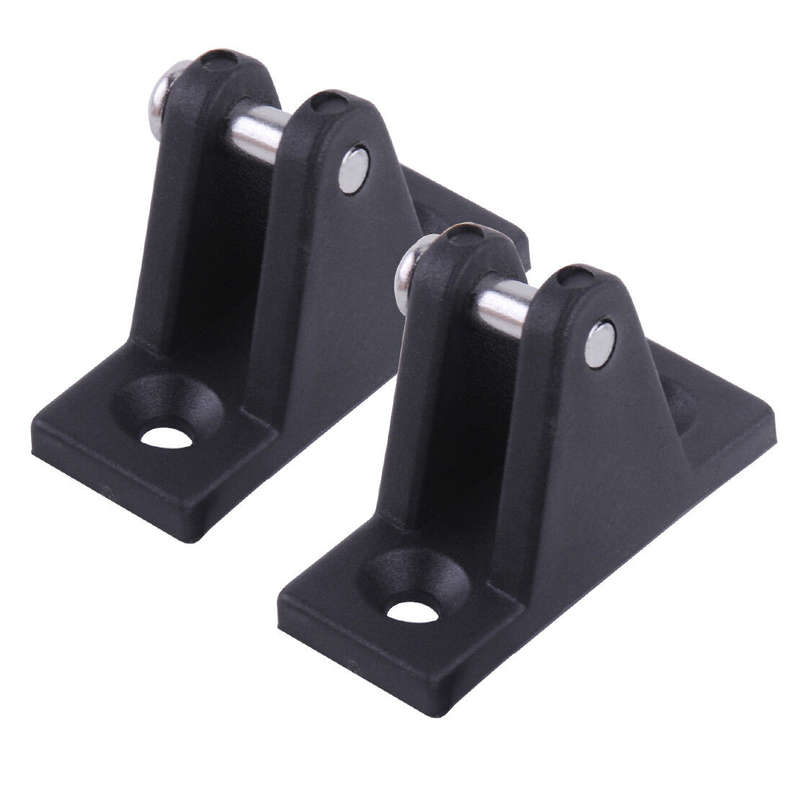 2 x Nylon Marine Boat Deck Hinge Bimini Top Hardware Fit forting 90 Degree Pin